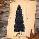 6 Feet Unlit Pencil Slim Tree Artificial Christmas Tree by LJGDeals