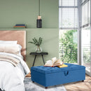 Folding Ottoman Sleeper Bed with Mattress for Guest Bed and Office Nap by LJGDeals
