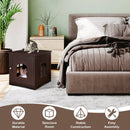 Side Table Nightstand Decorative Cat House by LJGDeals