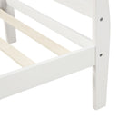 Platform Bed Frame Mattress Foundation Sleigh Bed With Headboard / Footboard / Wood Slat Suppor by HouseOfZazla