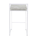 Fuji - Simple Elegance, Contemporary Stackable Counter Stool by Unique Piece Furniture