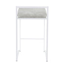Fuji - Simple Elegance, Contemporary Stackable Counter Stool by Unique Piece Furniture