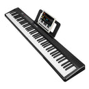 88-Key Folding Digital Piano, Semi-Weighted with LCD, Carry Bag & Stand