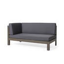 Brava - X Back Corner Bench by HouseOfZazla