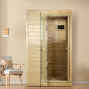 Canadian Hemlock Wood One Person Far Infrared Sauna