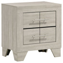Strout - 4 Piece Queen Bedroom Set With Upholstered Headboard - Rustic by HouseOfZazla