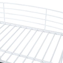 Loft Bed With 4 Layers Of Shelves And L-Shaped Desk, Stylish Metal Frame Bed With A Set Of Sockets, USB Ports And And Wireless Charging by HouseOfZazla