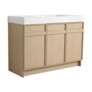 Freestanding Bathroom Vanity With Resin Sink & Soft Close Cabinet Doors by Unique Piece Furniture