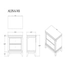 Adalid - Chest With LED Lighting - White