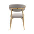 Kacey - Side Chair (Set of 2) - Gray Boucle & Natural