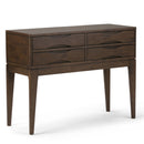 Harper - Hallway Console Table - Walnut Brown by HouseOfZazla