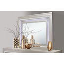 Cross - Glam Mirror With LED - Champagne by HouseOfZazla