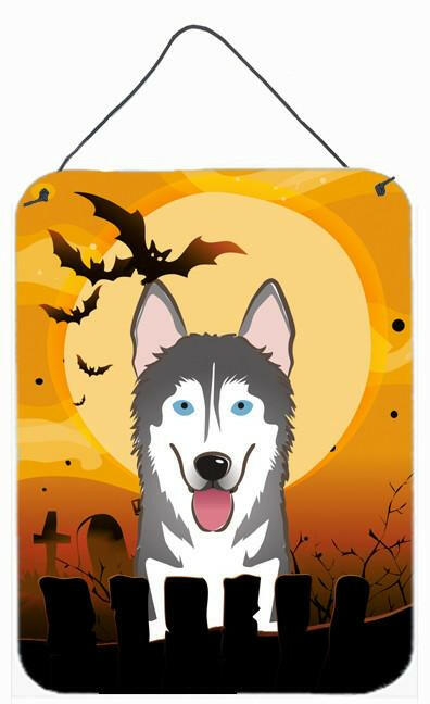 Halloween Alaskan Malamute Wall or Door Hanging Prints BB1776DS1216