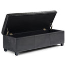 Avalon - Contemporary Storage Ottoman Bench by HouseOfZazla
