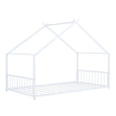 Metal House Bed