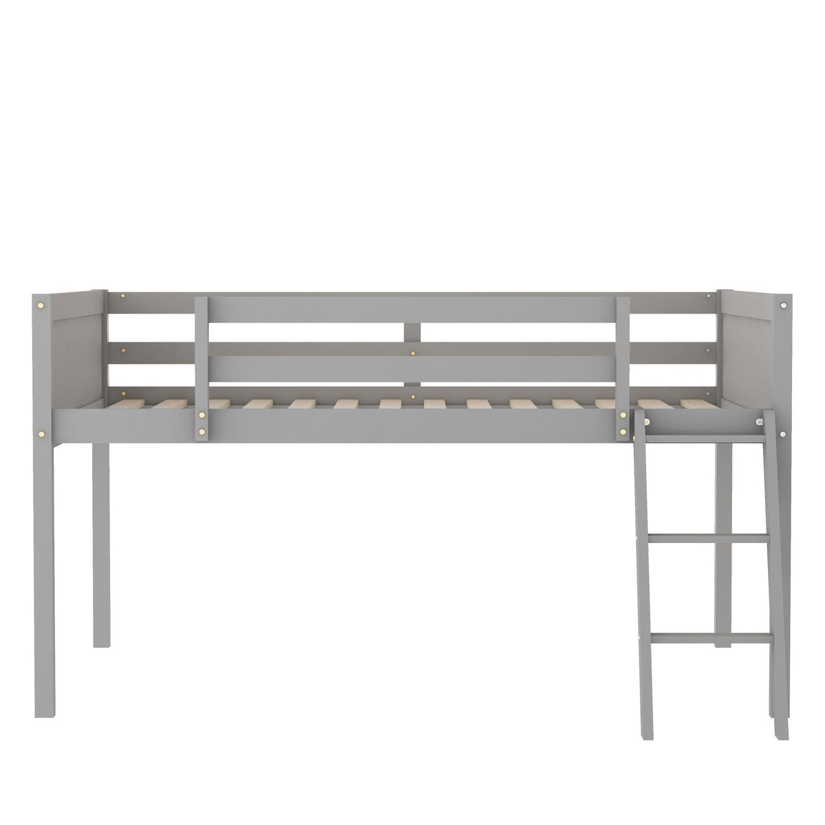 Low Loft Bed With Adjustable Ladder, photo 7 of 40