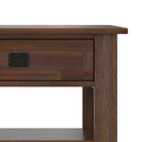 Monroe - Rectangular Coffee Table With Drawers - Brown by HouseOfZazla
