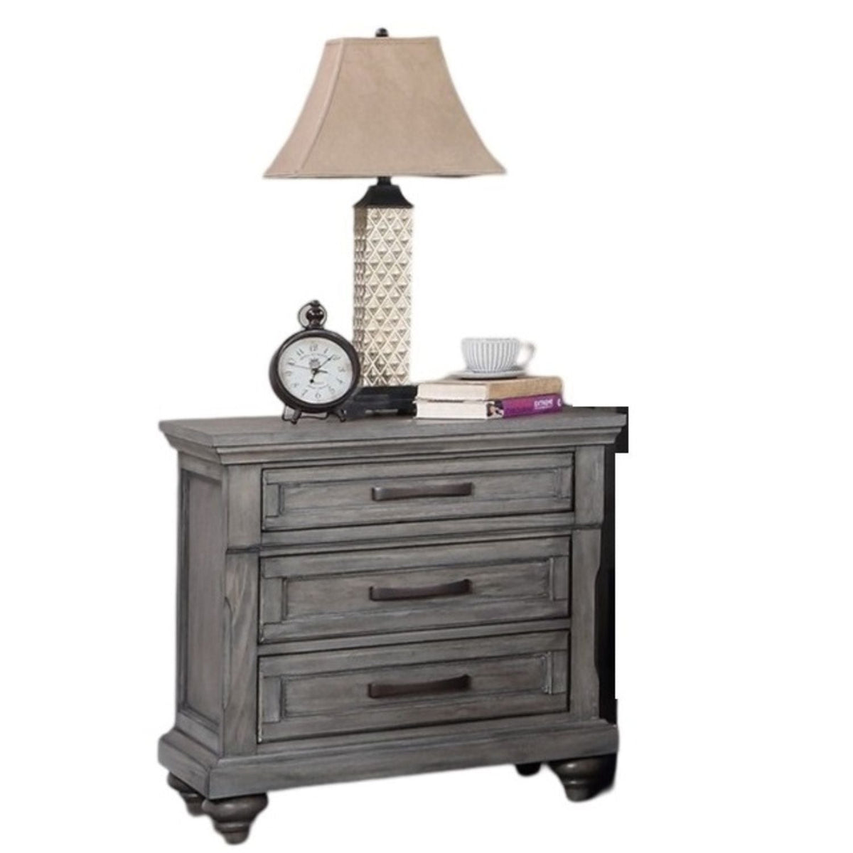 3 Piece Bedroom Set, Bed With 2 Nightstands, photo 7 of 32