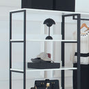 Fiona - Freestanding Walk-In Closet System, Extra Storage Space - White by HouseOfZazla