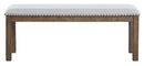 Moriville - Upholstered Bench - Beige