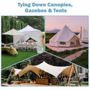 Yescom 11" Trampoline Stakes Dog Playpen Ground Stakes