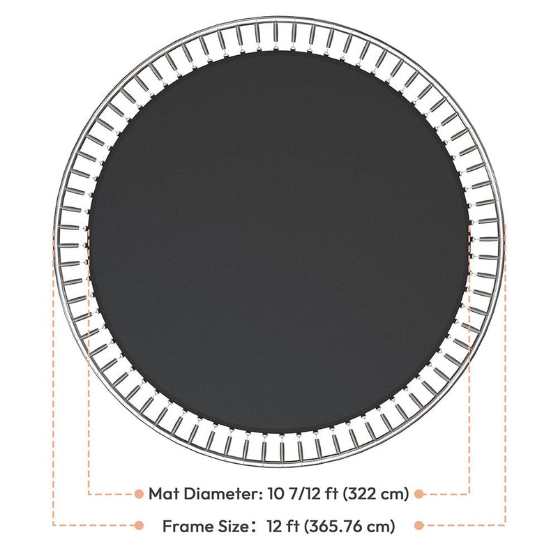 Yescom Trampoline Mat with Rings for 12 Foot Round Frame