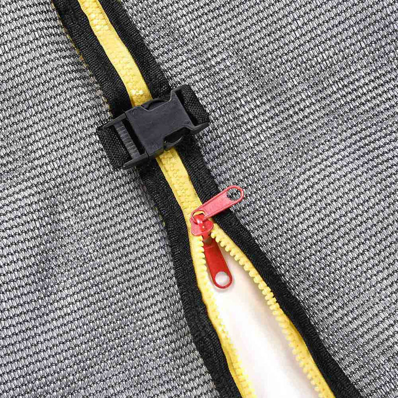 Yescom 15ft Trampoline Safety Net with 8 Poles