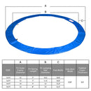 Yescom 12 Foot Trampoline Part Safety Pad Blue Padding