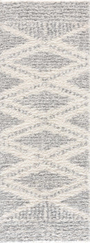 Trunding Plush Area Rug in Gray