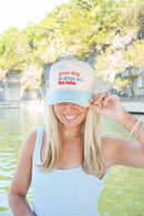 Good Day to Drink on the Lake - Baby Blue Corduroy Hat