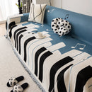 Cozy Chenille Dynamic Notes Sectional Couch Cover Blanket, Perfect Couch Throw Covers for Pets by Slipcover KAS™