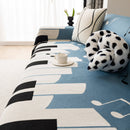 Cozy Chenille Dynamic Notes Sectional Couch Cover Blanket, Perfect Couch Throw Covers for Pets by Slipcover KAS™