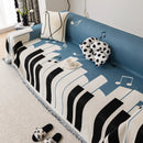Cozy Chenille Dynamic Notes Sectional Couch Cover Blanket, Perfect Couch Throw Covers for Pets by Slipcover KAS™