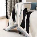 Cozy Chenille Dynamic Notes Sectional Couch Cover Blanket, Perfect Couch Throw Covers for Pets by Slipcover KAS™