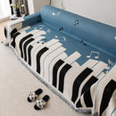 Cozy Chenille Dynamic Notes Sectional Couch Cover Blanket, Perfect Couch Throw Covers for Pets by Slipcover KAS™