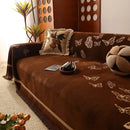 Butterfly Jacquard Soft Couch Blankets Cover for Couch Reversible Modern Sofa Slipcover Throw Covers by Slipcover KAS™