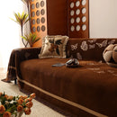 Butterfly Jacquard Soft Couch Blankets Cover for Couch Reversible Modern Sofa Slipcover Throw Covers by Slipcover KAS™