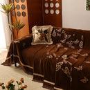 Butterfly Jacquard Soft Couch Blankets Cover for Couch Reversible Modern Sofa Slipcover Throw Covers by Slipcover KAS™