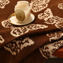 Butterfly Jacquard Soft Couch Blankets Cover for Couch Reversible Modern Sofa Slipcover Throw Covers by Slipcover KAS™