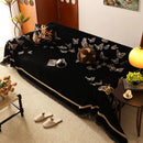 Butterfly Jacquard Soft Couch Blankets Cover for Couch Reversible Modern Sofa Slipcover Throw Covers by Slipcover KAS™