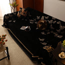 Butterfly Jacquard Soft Couch Blankets Cover for Couch Reversible Modern Sofa Slipcover Throw Covers by Slipcover KAS™