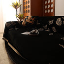 Butterfly Jacquard Soft Couch Blankets Cover for Couch Reversible Modern Sofa Slipcover Throw Covers by Slipcover KAS™