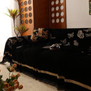 Butterfly Jacquard Soft Couch Blankets Cover for Couch Reversible Modern Sofa Slipcover Throw Covers by Slipcover KAS™