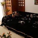 Butterfly Jacquard Soft Couch Blankets Cover for Couch Reversible Modern Sofa Slipcover Throw Covers by Slipcover KAS™