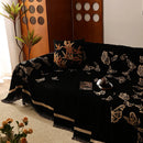Butterfly Jacquard Soft Couch Blankets Cover for Couch Reversible Modern Sofa Slipcover Throw Covers by Slipcover KAS™