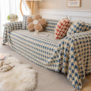 Luxury Plush Universal Couch Cover Blanket, Washable Couch Protector Houndstooth Sofa Covers by Slipcover KAS™