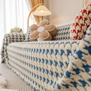 Luxury Plush Universal Couch Cover Blanket, Washable Couch Protector Houndstooth Sofa Covers by Slipcover KAS™