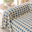 Luxury Plush Universal Couch Cover Blanket, Washable Couch Protector Houndstooth Sofa Covers by Slipcover KAS™