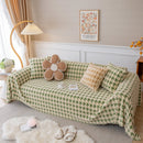 Luxury Plush Universal Couch Cover Blanket, Washable Couch Protector Houndstooth Sofa Covers by Slipcover KAS™
