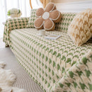 Luxury Plush Universal Couch Cover Blanket, Washable Couch Protector Houndstooth Sofa Covers by Slipcover KAS™